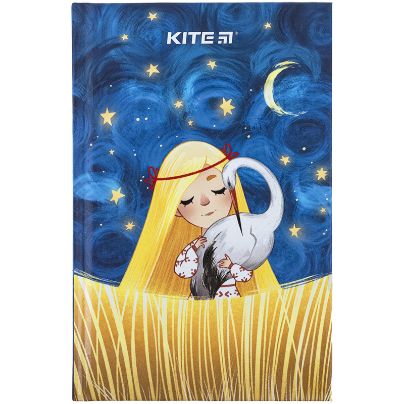 Книга записна тверда обкладинка, А6, 80 арк., кл. UA-1 (K24-199-1) Kite - фото 2