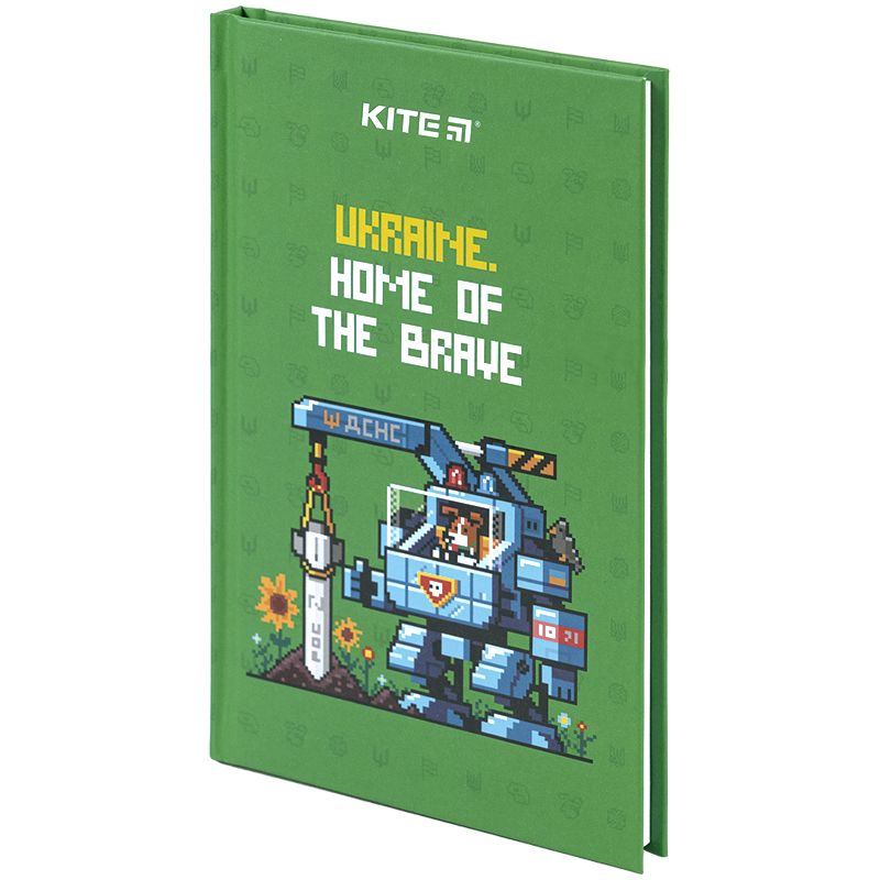 Книга записна тверда обкладинка, А6, 80 арк., кл. UA-4 (K24-199-4) Kite - фото 4