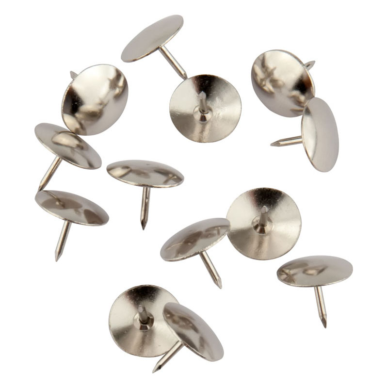 Кнопки никелированные, 100шт/уп. Axent - фото 1