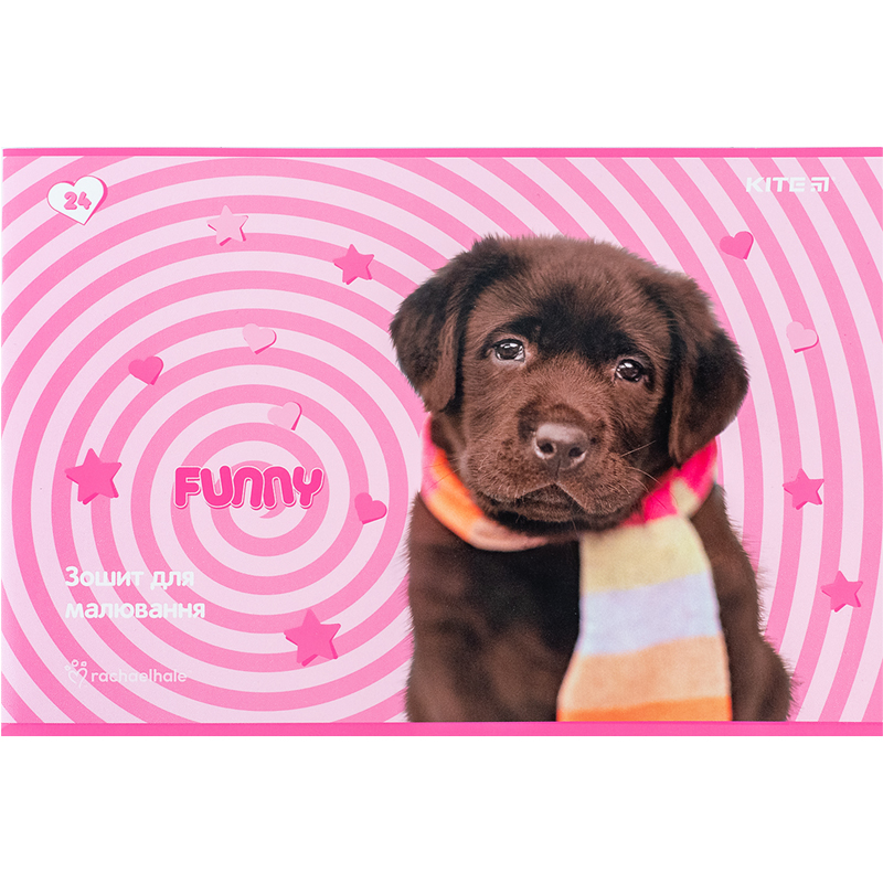 Тетрадь для рисования, 24л., скоба, гибр. лак + УФ лак, RH Kite - фото 7