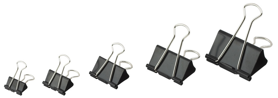 Зажим-біндер 25мм 12шт/уп., чорн. BuroMax - фото 3