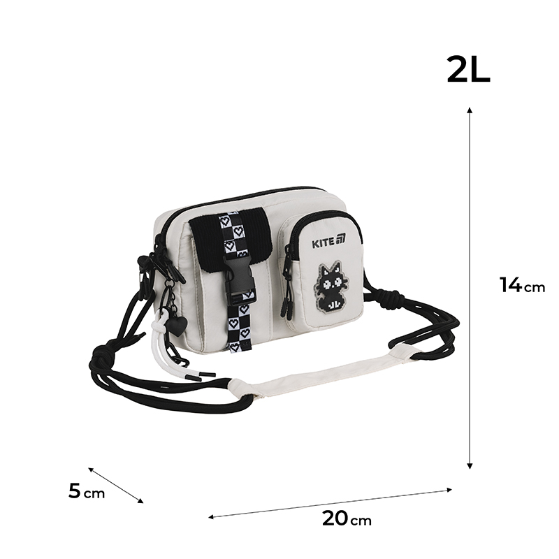 Сумка-кросбоді Kite Education teens 2522-1 Kite - фото 5