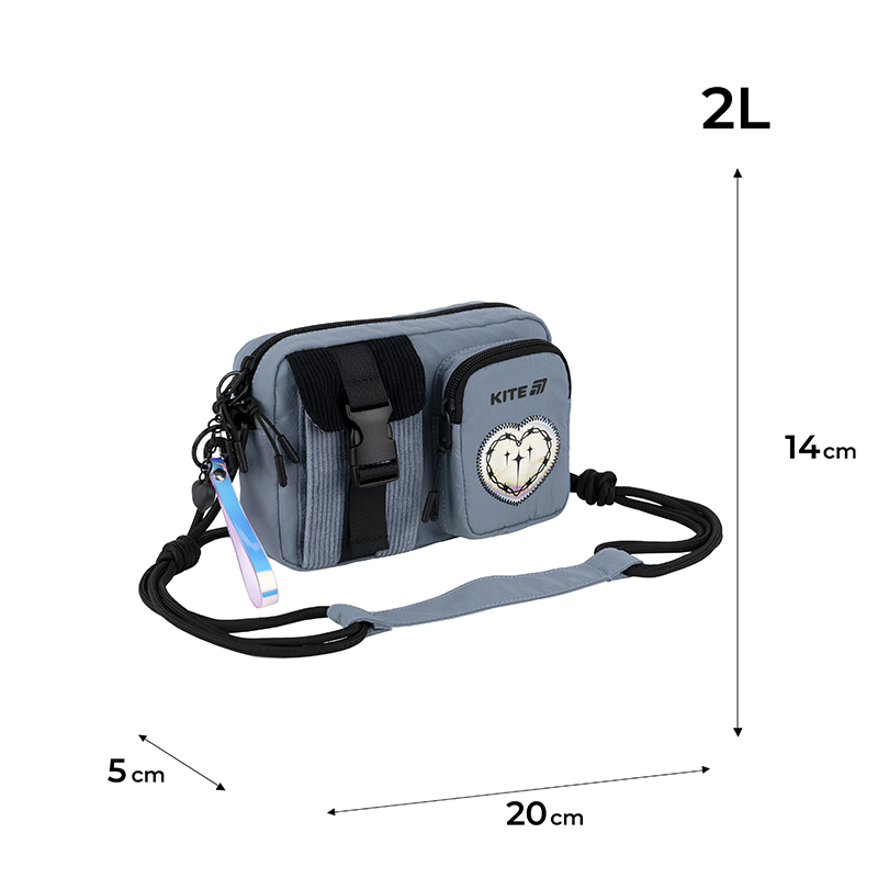 Сумка-кроссбоди Kite Education teens 2522-3 Kite - фото 2