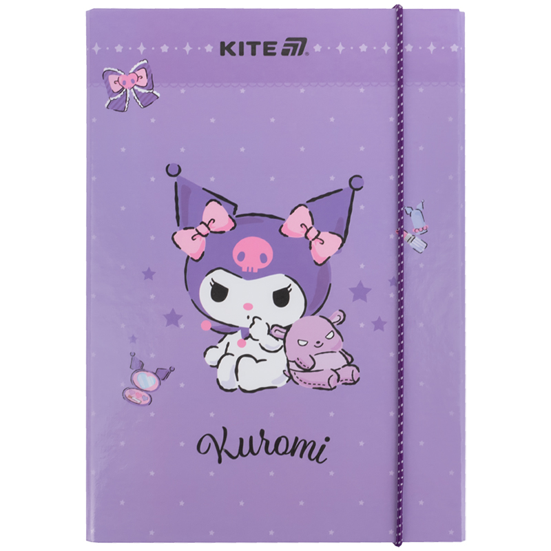 Папка для зошитів В5 на гумці картон, Hello Kitty-2 (HK25-210-2) Kite - фото 2