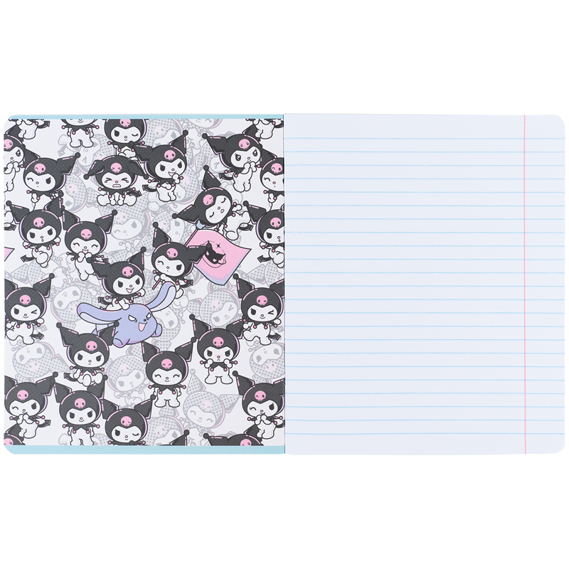 Зошит 18 арк., лін., софт-тач + УФ лак, Hello Kitty-2 (HK25-237-2) Kite - фото 9