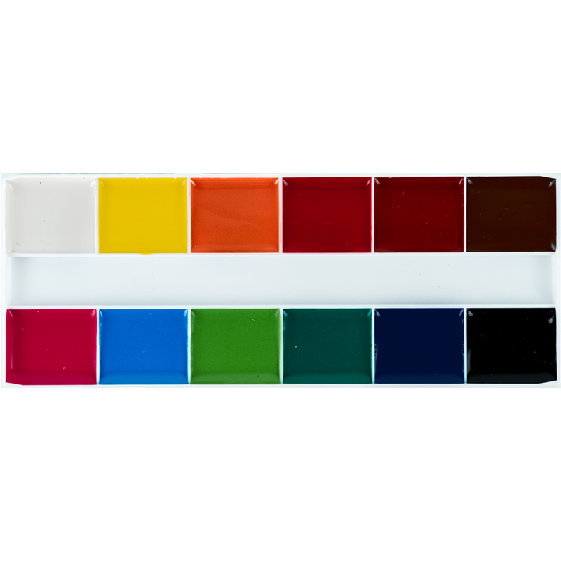 Фарби аквар., картон.упак., б/п, 12 кол. Hello Kitty (HK23-041) Kite - фото 2