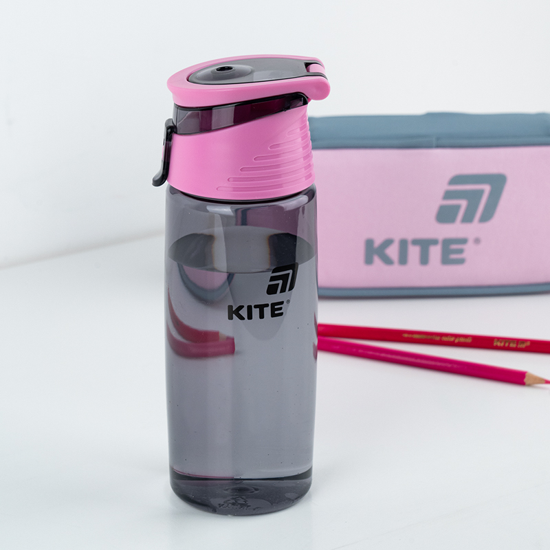 Пляшечка для води, 550 мл, сіра (K25-401-1) Kite - фото 3