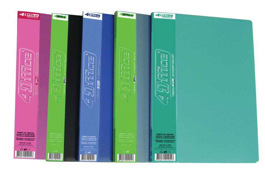 Папка на 60 файлов, ассорт. 4Office - фото 3