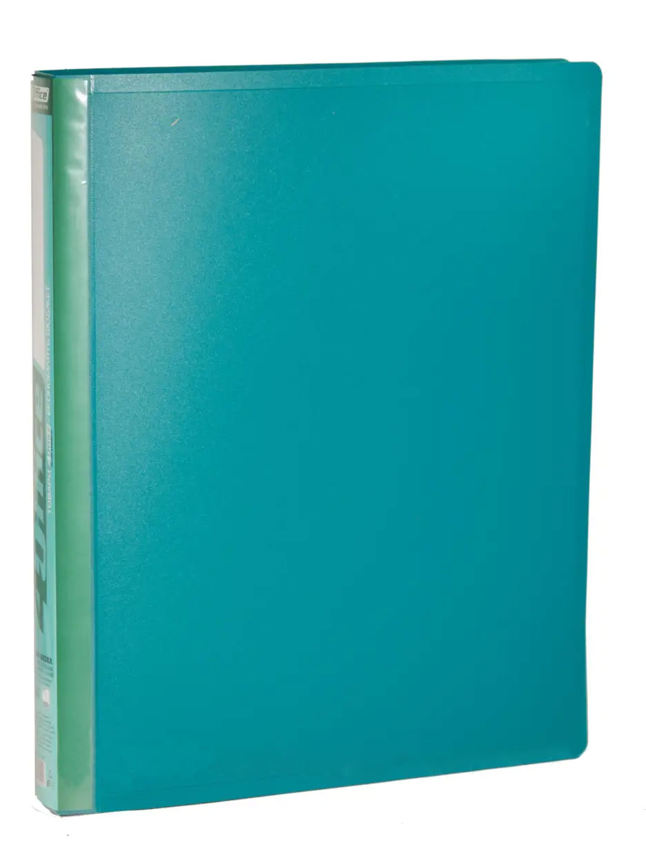 Папка А4, 40мм., 2 кільця, пластик, асорті 4Office - фото 5