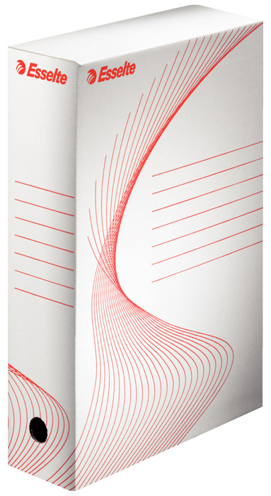 Коробка архівна А4 80мм., біл. Esselte - фото 3