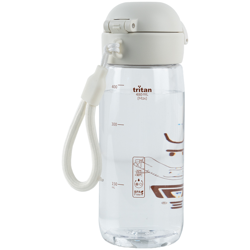 Бутылочка для воды, 480 мл, белая (K25-1236-1) Kite - фото 3