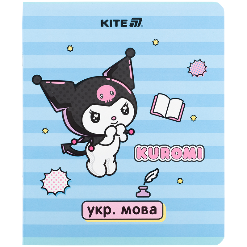 Предметная тетрадь 24 лист., лин. , софт тач+УФ, Hello Kitty, украинс (HK25-240-9) Kite - фото 3