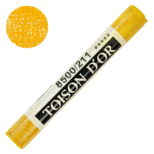 Пастель суха TOISON D'OR 8500/211 light ochre, охра бліда Koh-i-noor - фото 1