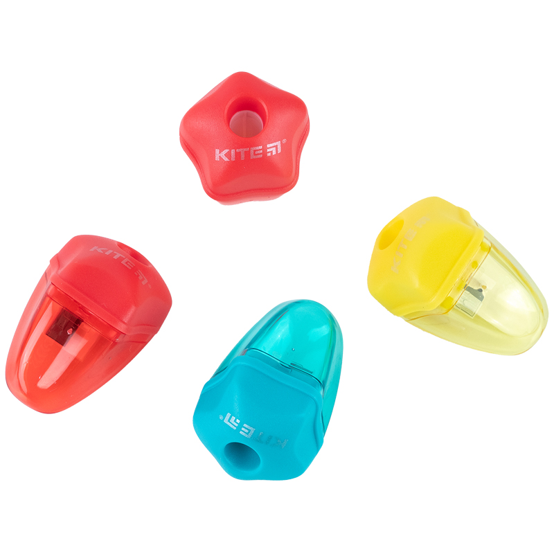 Точилка з контейнером Shuttle, асорті кольорів Kite - фото 4