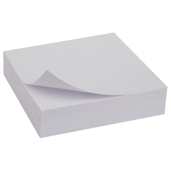 Блок для запису неклеєний 90*90*20мм., Elite белый Axent - фото 4