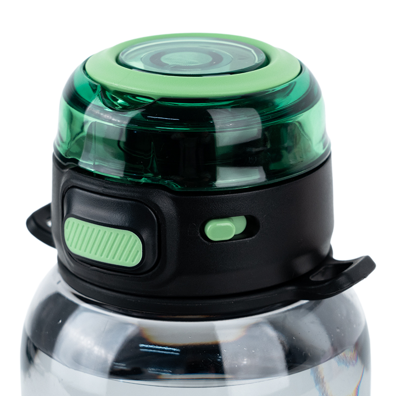 Пляшечка для води, 700 мл, чорно-зелена (K25-1218-2) Kite — фото 2