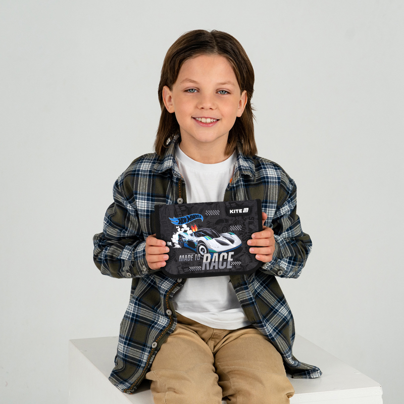 Пенал Kite 1 від., 1 відв., без наповнення 621 «Hot Wheels» Kite - фото 5