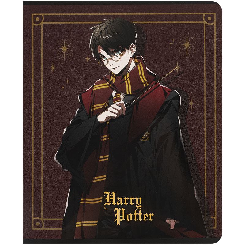 Тетрадь 24 лист., кл., гибр. лак + УФ лак, Harry Potter (HP25-238) Kite - фото 13