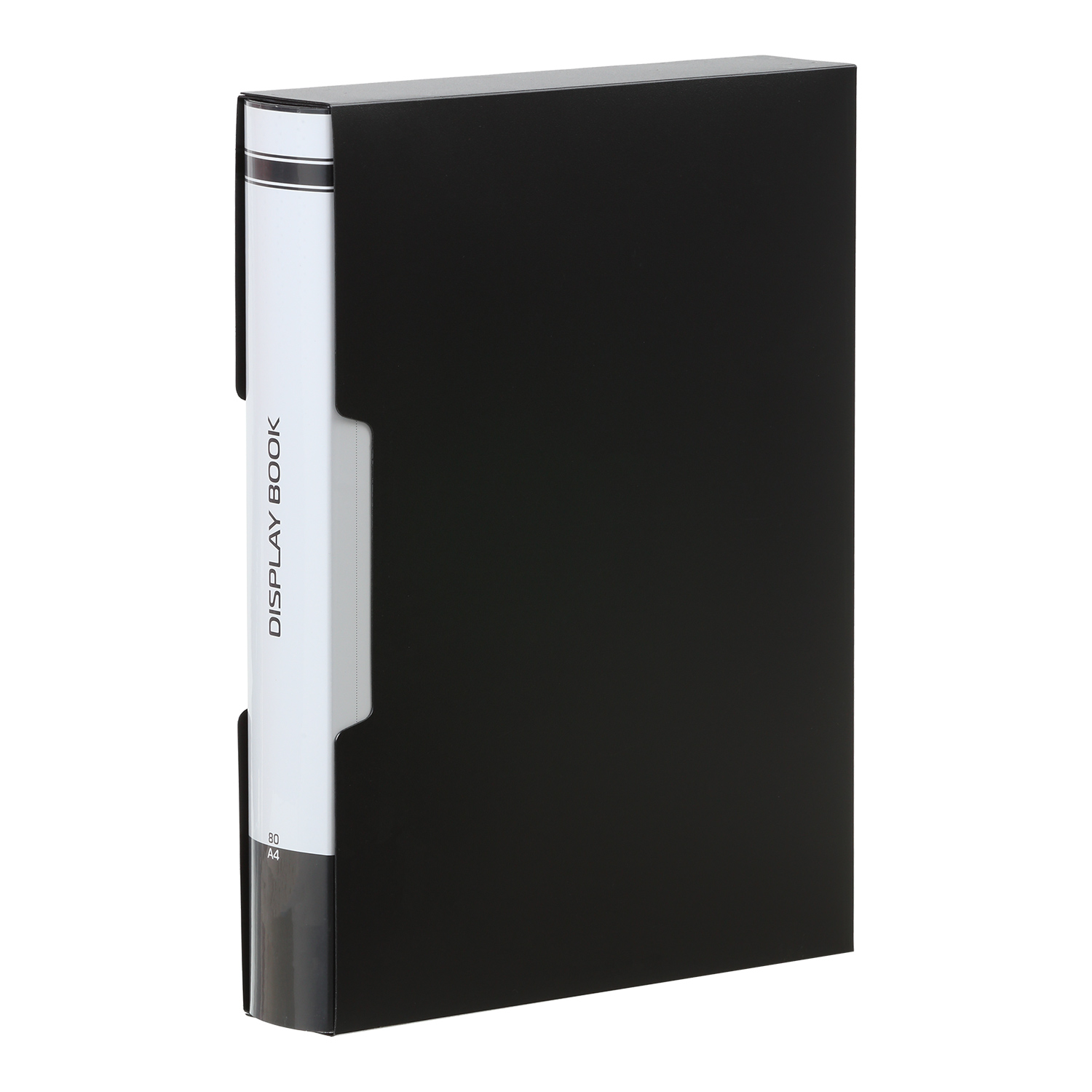 Папка на 80 файлами в коробке, черн. BuroMax - фото 5