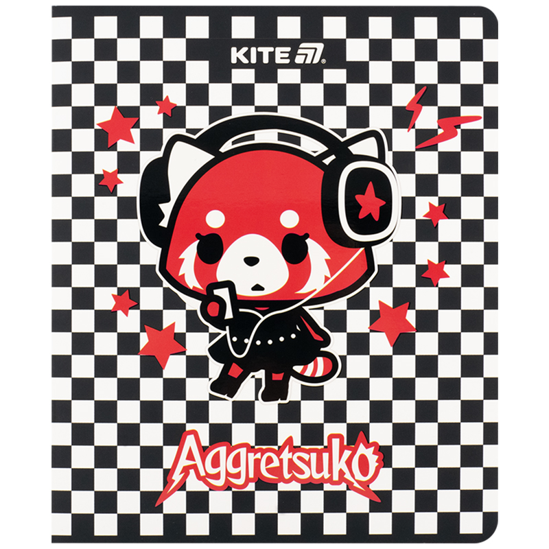 Зошит 24 арк., кл., софт тач + УФ лак, Aggretsuko (AR25-238) Kite - фото 16