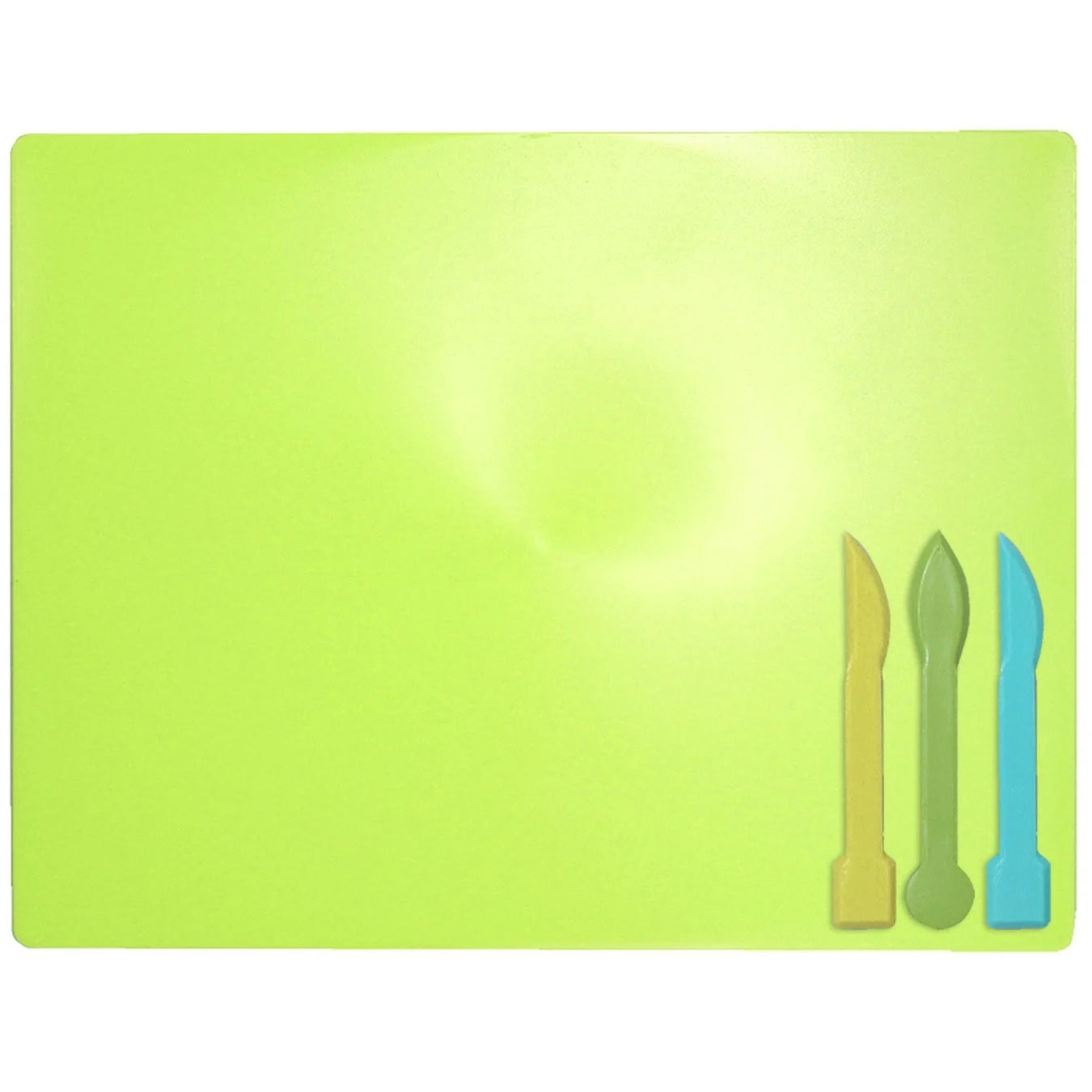 Досточка для пластилина 193*250мм. + 3 стека, ассорт. ZiBi - фото 4