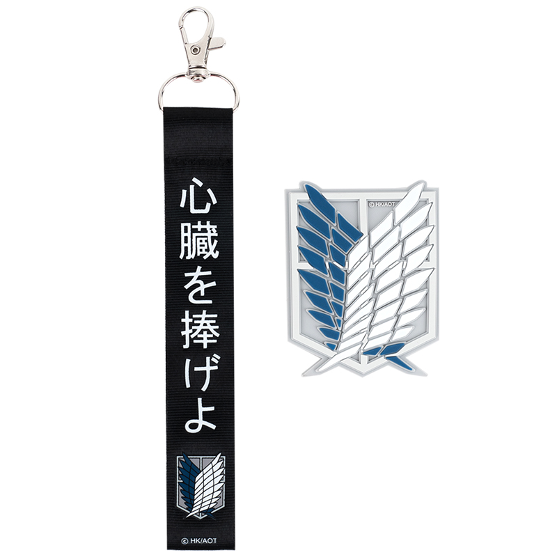 Набір бейдж на липучці та підвіска, 2 шт., 3010 Attack on Titan Kite - фото 6