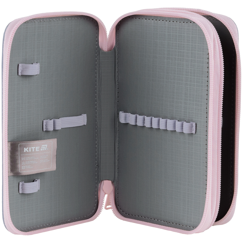 Пенал Kite 2 отд., без наполнения 623 College Line Girl Kite - фото 4