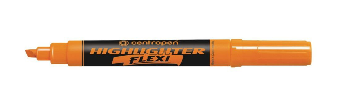 Маркер текстовый Highlighter Flexi 8542, 1-5мм., оранж. Centropen - фото 3