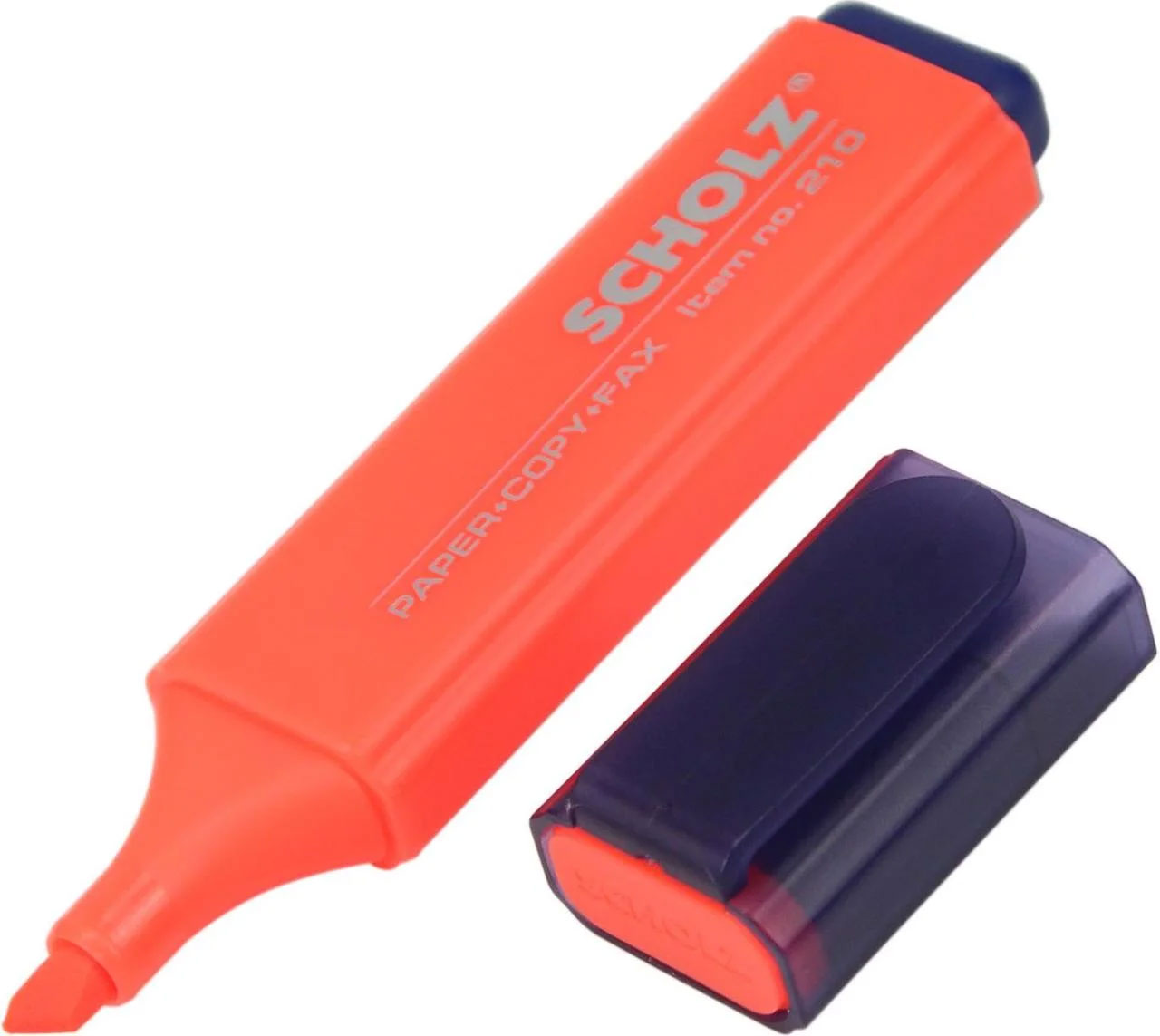 Маркер текстовый 210, 1-5мм., красн. Scholz - фото 4