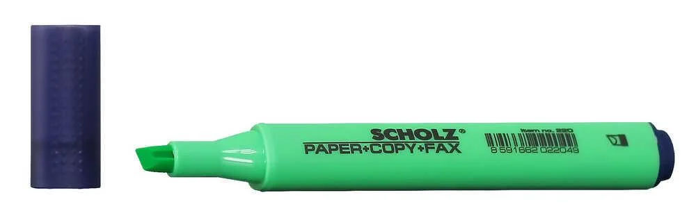 Маркер текстовий 220, 1-4мм., зелен. Scholz - фото 3