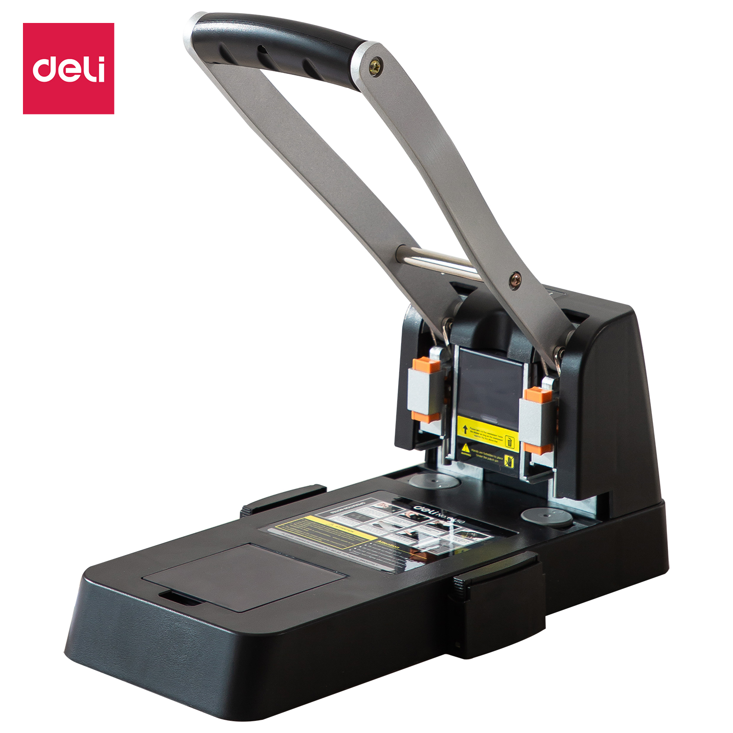 Діркопробивач великий, на 2 отвори, до 150 аркушів (E0150) DELI - фото 4