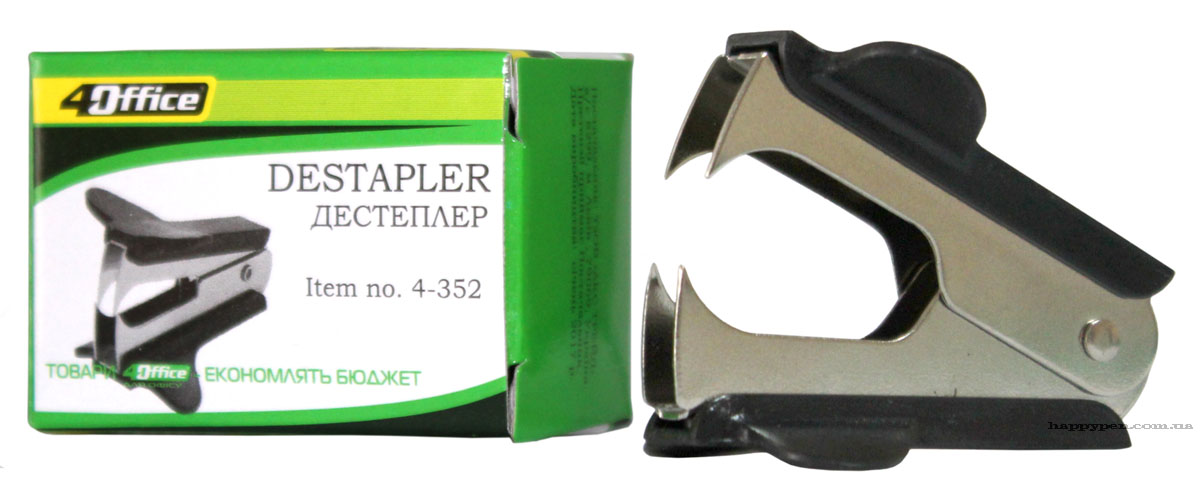 Антистеплер, черн. 4Office - фото 2