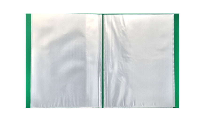 Папка на 40 файлов, толщина 650мкм., зелен. NORMA - фото 2