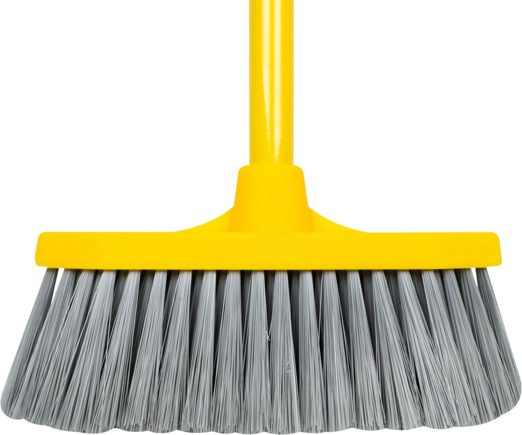 Набор для уборки помещений: щетка с длинной ручкой и совком, мягкий ворс (A11703) Apex - фото 5