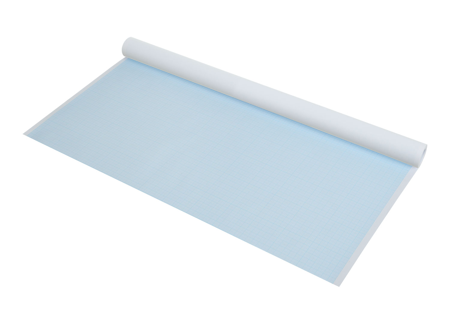 Папір міліметровий, масштабно-координатний для креслення 640мм.*20м., 70г/м2, без втулки, блакит. BuroMax - фото 4