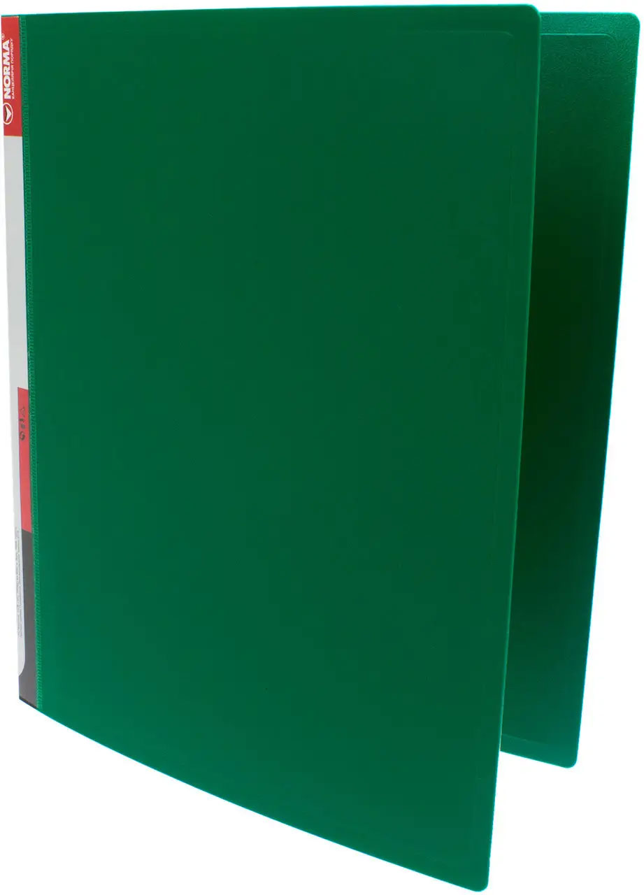 Папка А4, 25мм., 2кольца (PР), зелен. NORMA - фото 5