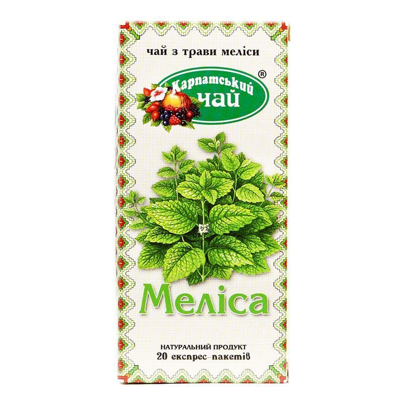 Чай Мелисса, 40пак. по 1,35г. Карпатский - фото 2