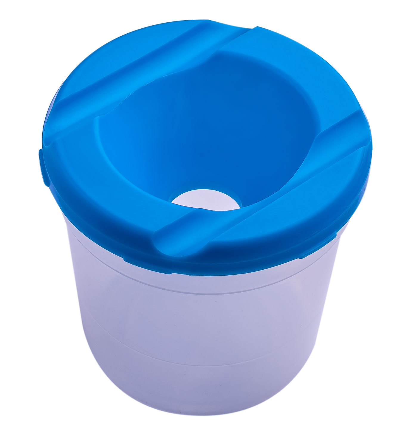 Стакан-непроливайка Kids line, 76*73*76мм., син. ZiBi - фото 1