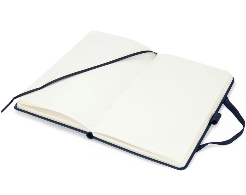 Книга записная Partner А5 (125*195мм.), 96л., линовка - точка, син. Axent - фото 4