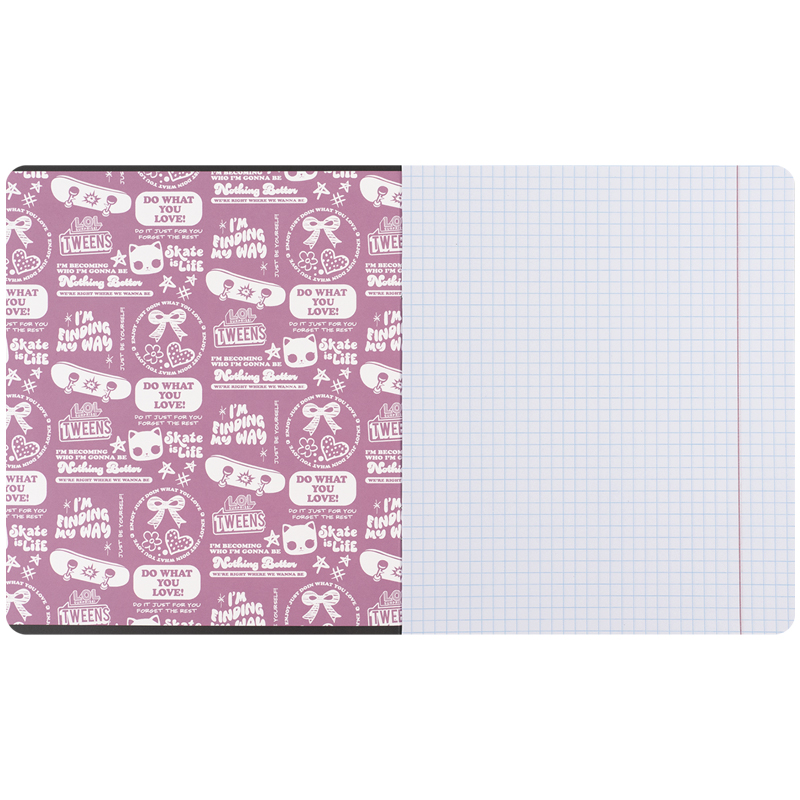 Тетрадь 12 лист., кл., софт тач + УФ лак, LO (LO25-232) Kite - фото 9