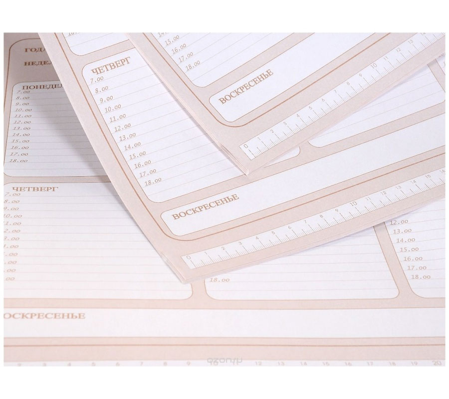 Планінг настільний А3, 30арк. асорті PantaPlast - фото 3