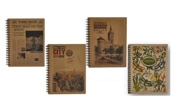 Зошит на спіралі В6, 96арк., чисті аркуші, Craft BuroMax - фото 5