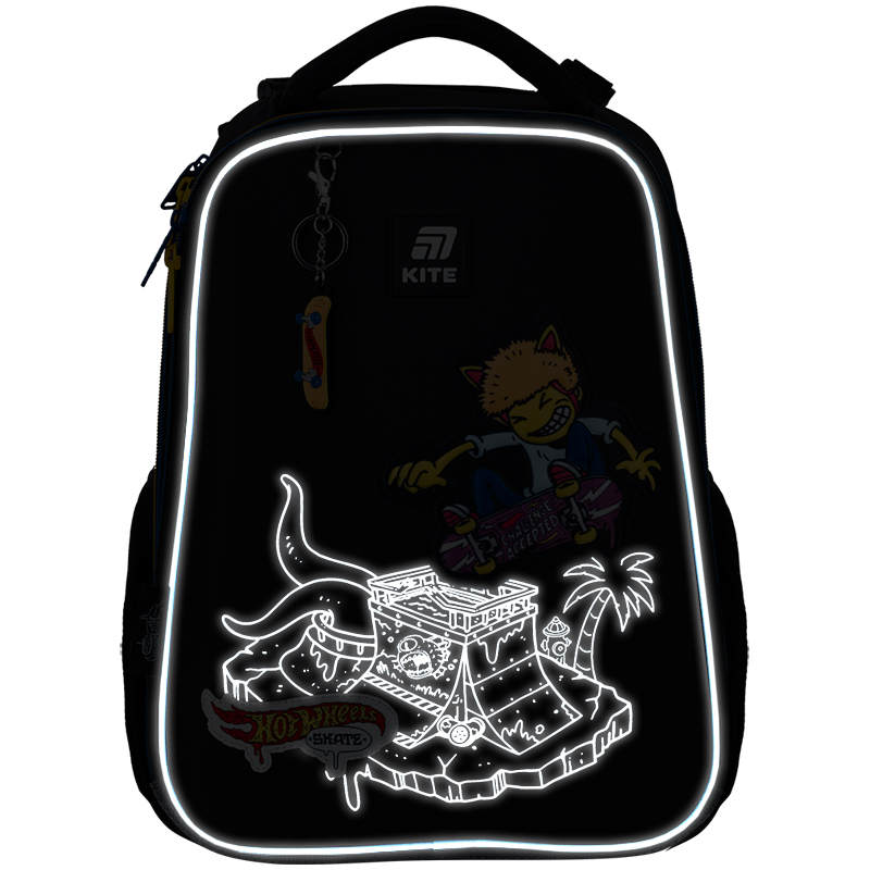 Рюкзак Kite Education каркасний 531 «Hot Wheels» Kite - фото 11