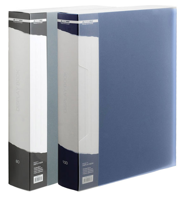 Папка на 100 файлов, в коробке, син. BuroMax - фото 4