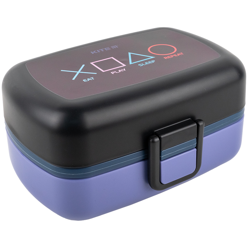 Ланчбокс з наповненням 1150 мл, чорний Kite - фото 3