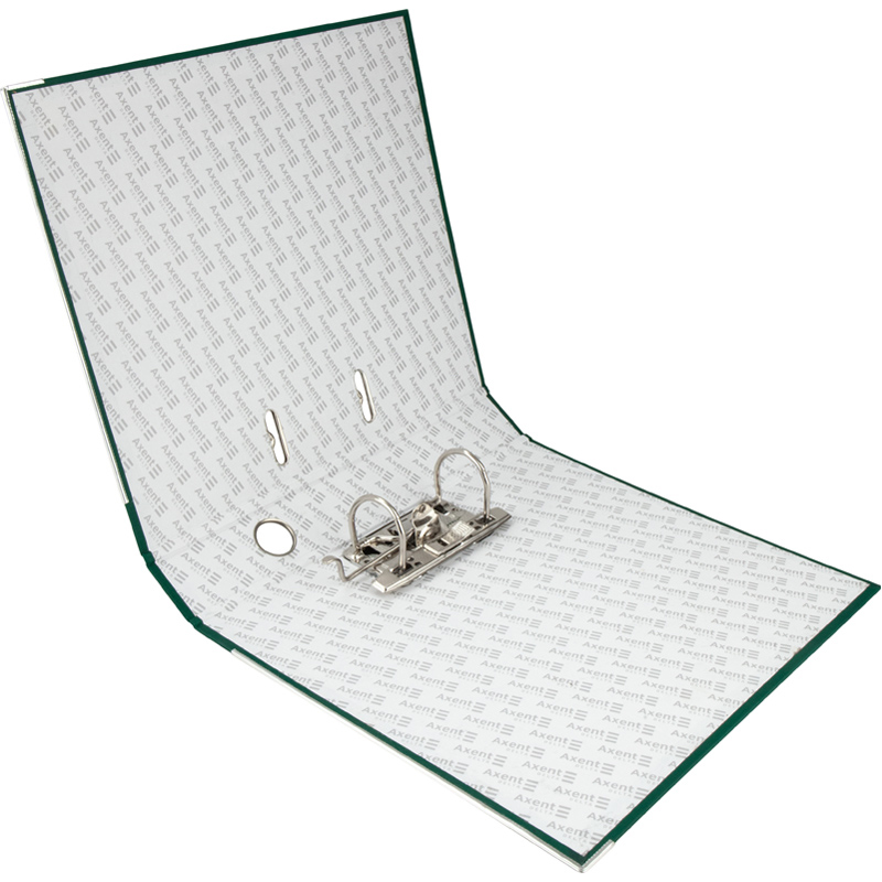 Регистратор 5см. А4 (PP), односторонний, темно-зелен. Axent Delta - фото 3