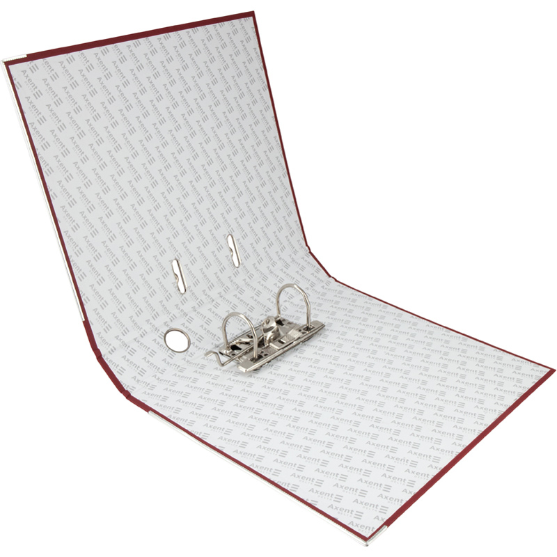 Реєстратор 5см. А4 (PP), односторонній, вишнев. Axent Delta - фото 3