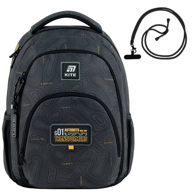 Рюкзак Kite Education teens 905M Transformers Kite - фото 23