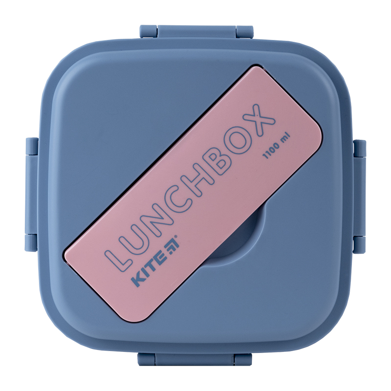 Ланчбокс с разделителем 1100 мл, розовый Kite - фото 4