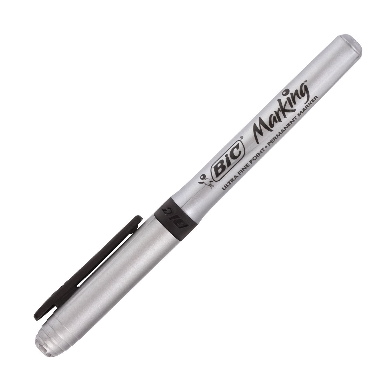 Маркер перманентний для CD/DVD, круглий наконечник 0,6мм., чорн. Bic - фото 5